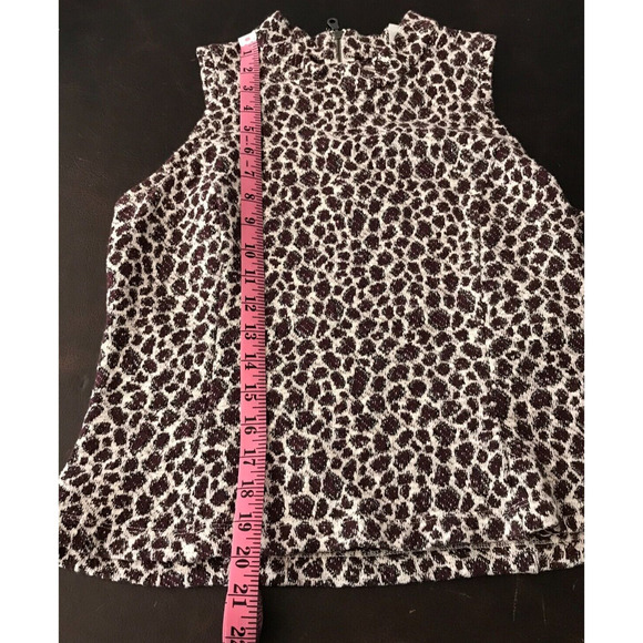 Anthropologie Akemi + Kin Sleeveless Leopard Top - Size Small - Picture 8 of 9